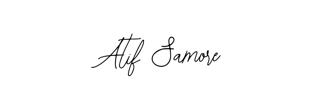 You can use this online signature creator to create a handwritten signature for the name Atif Samore. This is the best online autograph maker. Atif Samore signature style 12 images and pictures png