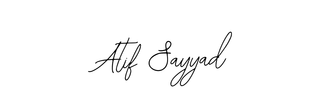 if you are searching for the best signature style for your name Atif Sayyad. so please give up your signature search. here we have designed multiple signature styles  using Bearetta-2O07w. Atif Sayyad signature style 12 images and pictures png