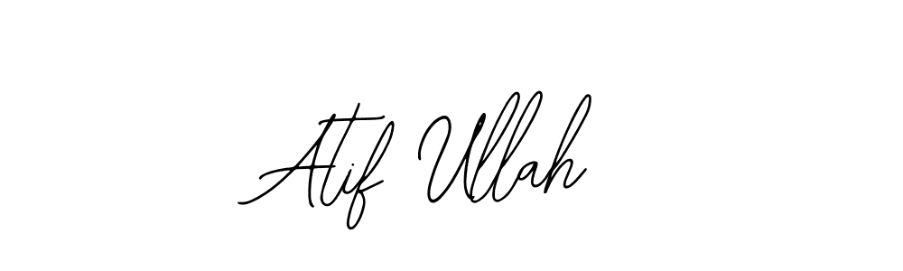 Make a beautiful signature design for name Atif Ullah. With this signature (Bearetta-2O07w) style, you can create a handwritten signature for free. Atif Ullah signature style 12 images and pictures png