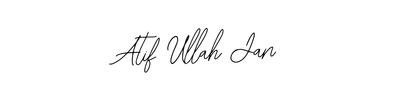 Similarly Bearetta-2O07w is the best handwritten signature design. Signature creator online .You can use it as an online autograph creator for name Atif Ullah Jan. Atif Ullah Jan signature style 12 images and pictures png