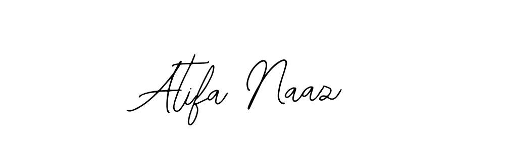 Use a signature maker to create a handwritten signature online. With this signature software, you can design (Bearetta-2O07w) your own signature for name Atifa Naaz. Atifa Naaz signature style 12 images and pictures png