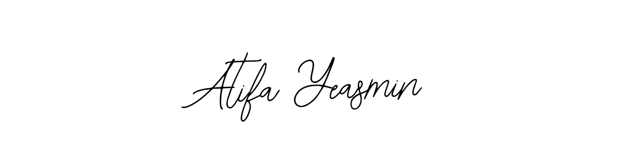 Similarly Bearetta-2O07w is the best handwritten signature design. Signature creator online .You can use it as an online autograph creator for name Atifa Yeasmin. Atifa Yeasmin signature style 12 images and pictures png