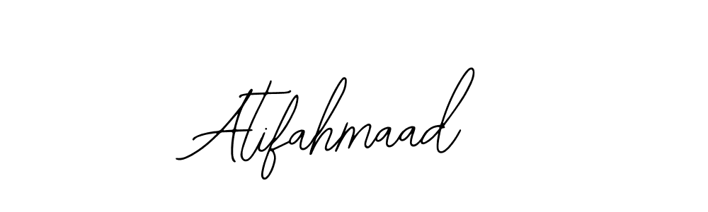 Make a beautiful signature design for name Atifahmaad. With this signature (Bearetta-2O07w) style, you can create a handwritten signature for free. Atifahmaad signature style 12 images and pictures png