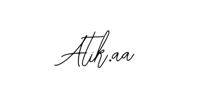 It looks lik you need a new signature style for name Atik.aa. Design unique handwritten (Bearetta-2O07w) signature with our free signature maker in just a few clicks. Atik.aa signature style 12 images and pictures png