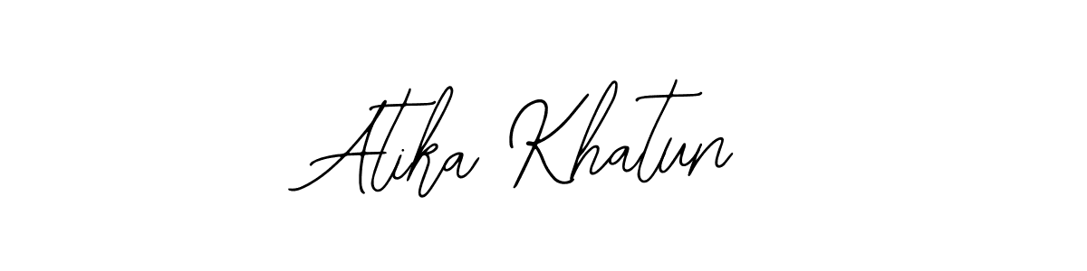 Atika Khatun stylish signature style. Best Handwritten Sign (Bearetta-2O07w) for my name. Handwritten Signature Collection Ideas for my name Atika Khatun. Atika Khatun signature style 12 images and pictures png