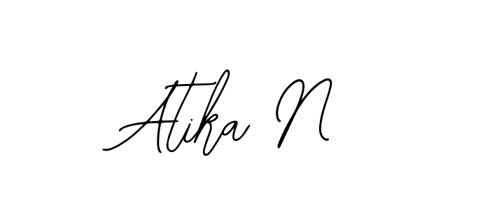 You can use this online signature creator to create a handwritten signature for the name Atika N. This is the best online autograph maker. Atika N signature style 12 images and pictures png