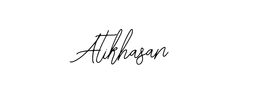 if you are searching for the best signature style for your name Atikhasan. so please give up your signature search. here we have designed multiple signature styles  using Bearetta-2O07w. Atikhasan signature style 12 images and pictures png