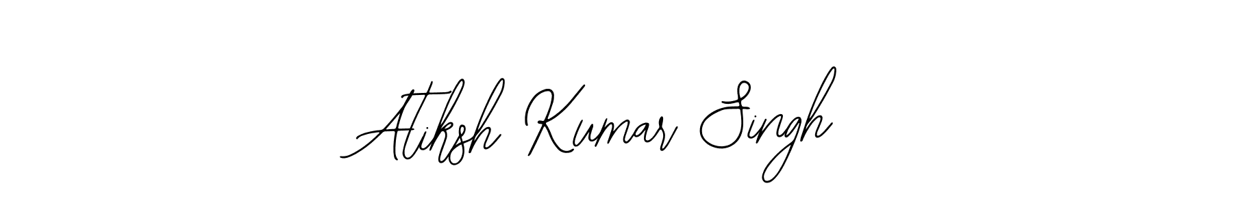 Similarly Bearetta-2O07w is the best handwritten signature design. Signature creator online .You can use it as an online autograph creator for name Atiksh Kumar Singh. Atiksh Kumar Singh signature style 12 images and pictures png