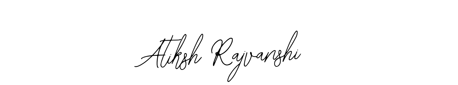 It looks lik you need a new signature style for name Atiksh Rajvanshi. Design unique handwritten (Bearetta-2O07w) signature with our free signature maker in just a few clicks. Atiksh Rajvanshi signature style 12 images and pictures png