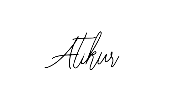 How to make Atikur signature? Bearetta-2O07w is a professional autograph style. Create handwritten signature for Atikur name. Atikur signature style 12 images and pictures png