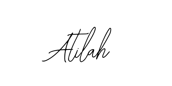 Create a beautiful signature design for name Atilah. With this signature (Bearetta-2O07w) fonts, you can make a handwritten signature for free. Atilah signature style 12 images and pictures png