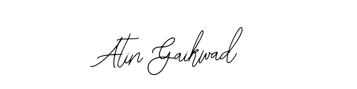 Also we have Atin Gaikwad name is the best signature style. Create professional handwritten signature collection using Bearetta-2O07w autograph style. Atin Gaikwad signature style 12 images and pictures png