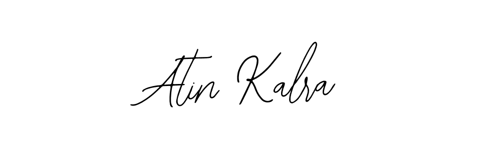 How to make Atin Kalra name signature. Use Bearetta-2O07w style for creating short signs online. This is the latest handwritten sign. Atin Kalra signature style 12 images and pictures png