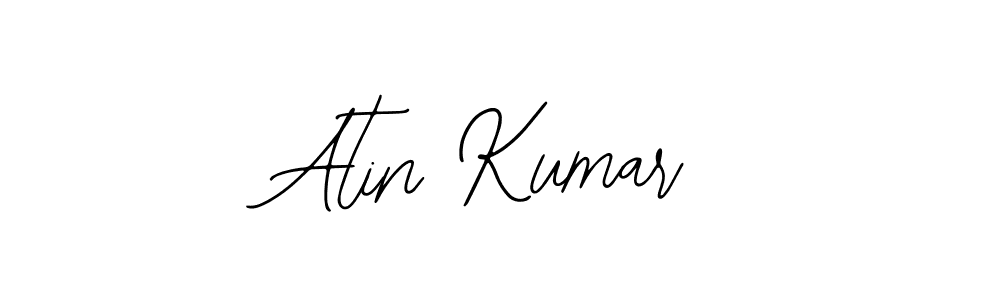 How to make Atin Kumar name signature. Use Bearetta-2O07w style for creating short signs online. This is the latest handwritten sign. Atin Kumar signature style 12 images and pictures png