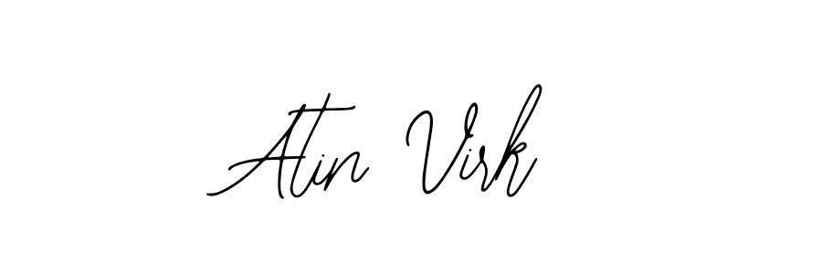 Also we have Atin Virk name is the best signature style. Create professional handwritten signature collection using Bearetta-2O07w autograph style. Atin Virk signature style 12 images and pictures png