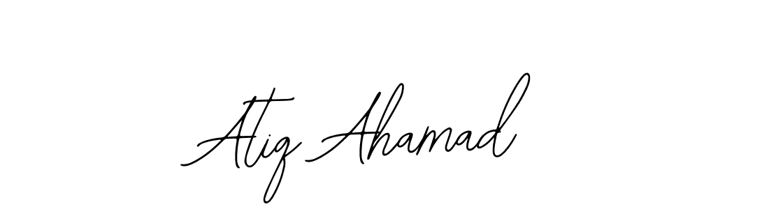 Design your own signature with our free online signature maker. With this signature software, you can create a handwritten (Bearetta-2O07w) signature for name Atiq Ahamad. Atiq Ahamad signature style 12 images and pictures png