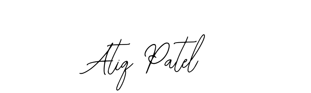 How to make Atiq Patel signature? Bearetta-2O07w is a professional autograph style. Create handwritten signature for Atiq Patel name. Atiq Patel signature style 12 images and pictures png