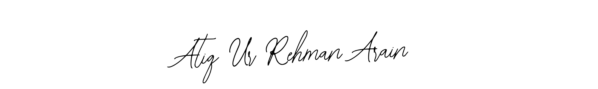 Create a beautiful signature design for name Atiq Ur Rehman Arain. With this signature (Bearetta-2O07w) fonts, you can make a handwritten signature for free. Atiq Ur Rehman Arain signature style 12 images and pictures png