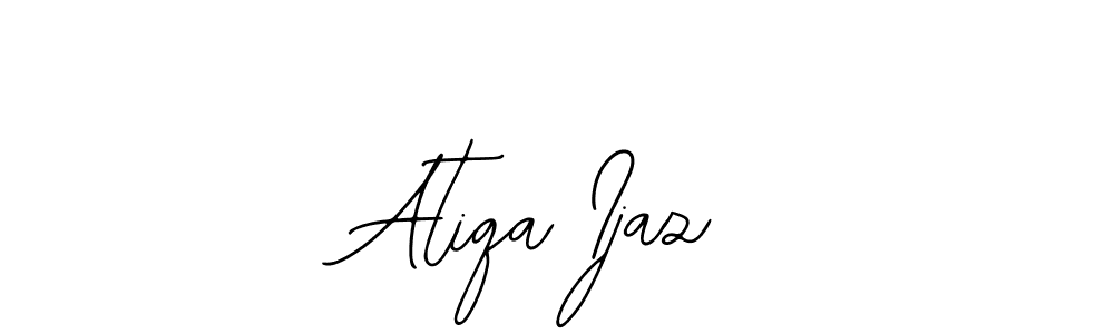 Create a beautiful signature design for name Atiqa Ijaz. With this signature (Bearetta-2O07w) fonts, you can make a handwritten signature for free. Atiqa Ijaz signature style 12 images and pictures png