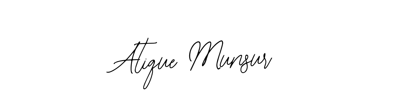 Similarly Bearetta-2O07w is the best handwritten signature design. Signature creator online .You can use it as an online autograph creator for name Atique Munsur. Atique Munsur signature style 12 images and pictures png