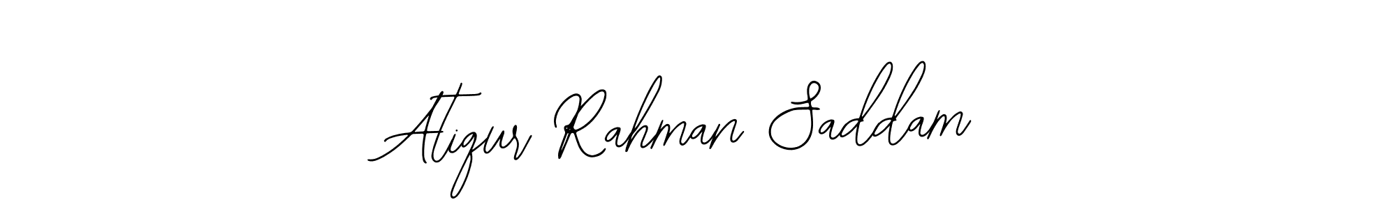 Make a beautiful signature design for name Atiqur Rahman Saddam. With this signature (Bearetta-2O07w) style, you can create a handwritten signature for free. Atiqur Rahman Saddam signature style 12 images and pictures png