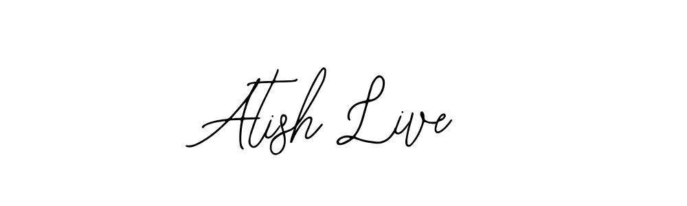 Make a short Atish Live signature style. Manage your documents anywhere anytime using Bearetta-2O07w. Create and add eSignatures, submit forms, share and send files easily. Atish Live signature style 12 images and pictures png