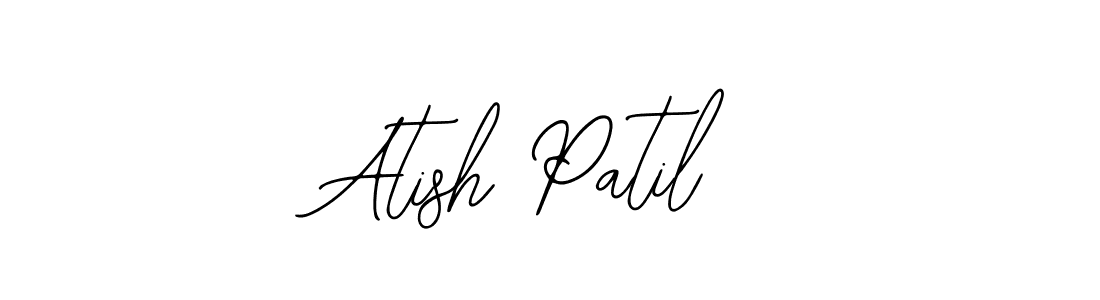 Make a beautiful signature design for name Atish Patil. Use this online signature maker to create a handwritten signature for free. Atish Patil signature style 12 images and pictures png