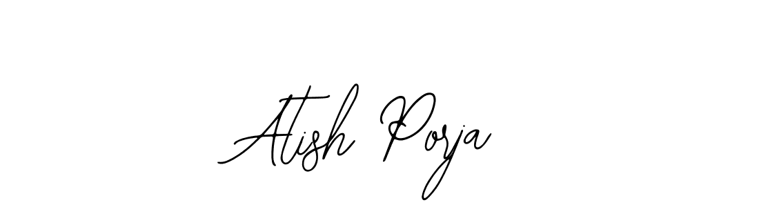 Once you've used our free online signature maker to create your best signature Bearetta-2O07w style, it's time to enjoy all of the benefits that Atish Porja name signing documents. Atish Porja signature style 12 images and pictures png