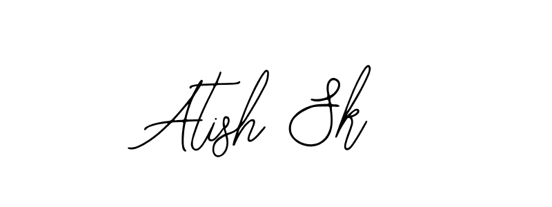 Make a beautiful signature design for name Atish Sk. Use this online signature maker to create a handwritten signature for free. Atish Sk signature style 12 images and pictures png