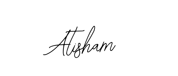 Make a beautiful signature design for name Atisham. Use this online signature maker to create a handwritten signature for free. Atisham signature style 12 images and pictures png