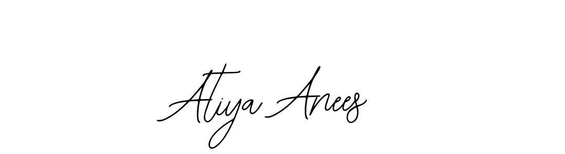 Make a short Atiya Anees signature style. Manage your documents anywhere anytime using Bearetta-2O07w. Create and add eSignatures, submit forms, share and send files easily. Atiya Anees signature style 12 images and pictures png