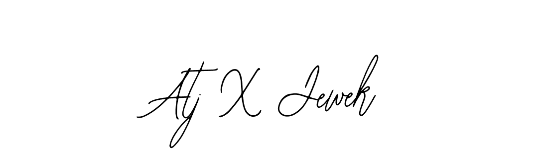 How to Draw Atj X Jewek signature style? Bearetta-2O07w is a latest design signature styles for name Atj X Jewek. Atj X Jewek signature style 12 images and pictures png