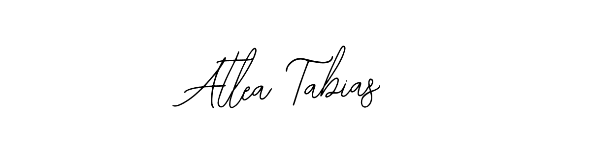 You should practise on your own different ways (Bearetta-2O07w) to write your name (Atlea Tabias) in signature. don't let someone else do it for you. Atlea Tabias signature style 12 images and pictures png