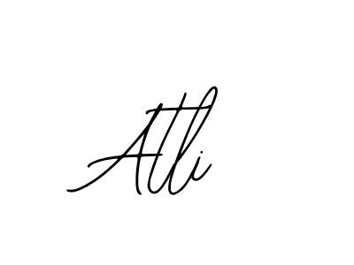 Use a signature maker to create a handwritten signature online. With this signature software, you can design (Bearetta-2O07w) your own signature for name Atli. Atli signature style 12 images and pictures png