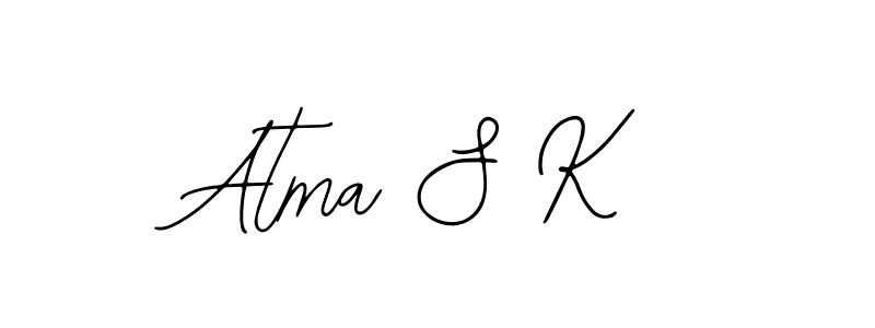 It looks lik you need a new signature style for name Atma S K. Design unique handwritten (Bearetta-2O07w) signature with our free signature maker in just a few clicks. Atma S K signature style 12 images and pictures png