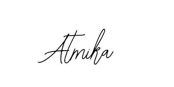 The best way (Bearetta-2O07w) to make a short signature is to pick only two or three words in your name. The name Atmika include a total of six letters. For converting this name. Atmika signature style 12 images and pictures png