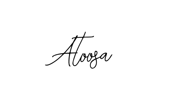 It looks lik you need a new signature style for name Atoosa. Design unique handwritten (Bearetta-2O07w) signature with our free signature maker in just a few clicks. Atoosa signature style 12 images and pictures png
