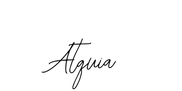 How to Draw Atquia signature style? Bearetta-2O07w is a latest design signature styles for name Atquia. Atquia signature style 12 images and pictures png