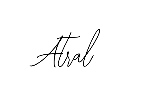 Make a beautiful signature design for name Atral. Use this online signature maker to create a handwritten signature for free. Atral signature style 12 images and pictures png