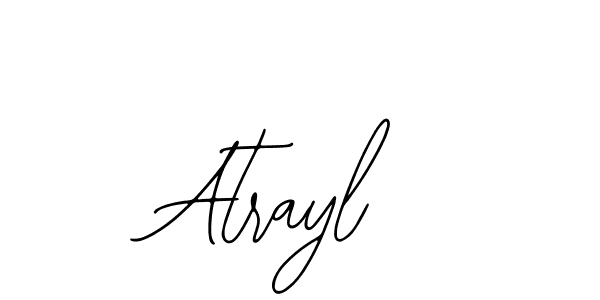 Here are the top 10 professional signature styles for the name Atrayl. These are the best autograph styles you can use for your name. Atrayl signature style 12 images and pictures png