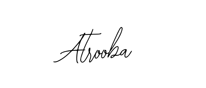 The best way (Bearetta-2O07w) to make a short signature is to pick only two or three words in your name. The name Atrooba include a total of six letters. For converting this name. Atrooba signature style 12 images and pictures png