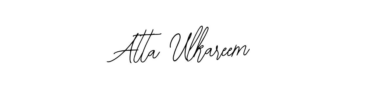 Design your own signature with our free online signature maker. With this signature software, you can create a handwritten (Bearetta-2O07w) signature for name Atta Ulkareem. Atta Ulkareem signature style 12 images and pictures png