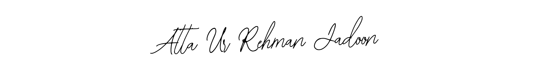 How to make Atta Ur Rehman Jadoon signature? Bearetta-2O07w is a professional autograph style. Create handwritten signature for Atta Ur Rehman Jadoon name. Atta Ur Rehman Jadoon signature style 12 images and pictures png