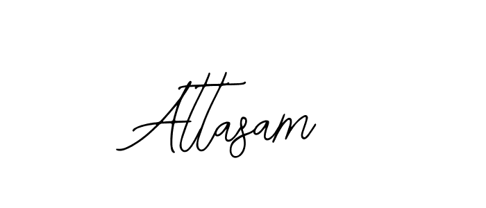 if you are searching for the best signature style for your name Attasam. so please give up your signature search. here we have designed multiple signature styles  using Bearetta-2O07w. Attasam signature style 12 images and pictures png