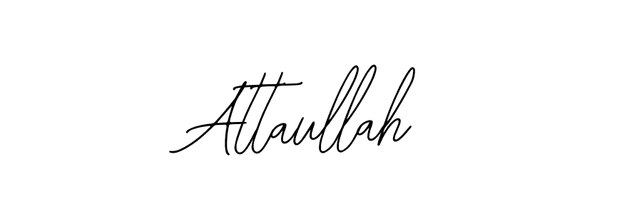 You should practise on your own different ways (Bearetta-2O07w) to write your name (Attaullah) in signature. don't let someone else do it for you. Attaullah signature style 12 images and pictures png