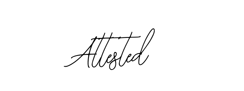 Create a beautiful signature design for name Attested. With this signature (Bearetta-2O07w) fonts, you can make a handwritten signature for free. Attested signature style 12 images and pictures png
