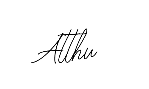Make a beautiful signature design for name Atthu. With this signature (Bearetta-2O07w) style, you can create a handwritten signature for free. Atthu signature style 12 images and pictures png