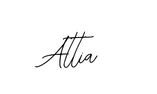 Make a beautiful signature design for name Attia. Use this online signature maker to create a handwritten signature for free. Attia signature style 12 images and pictures png