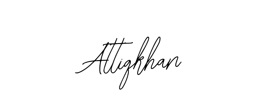 Create a beautiful signature design for name Attiqkhan. With this signature (Bearetta-2O07w) fonts, you can make a handwritten signature for free. Attiqkhan signature style 12 images and pictures png