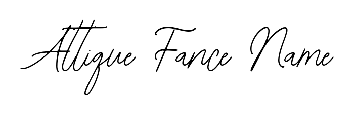 Also we have Attique Fance Name name is the best signature style. Create professional handwritten signature collection using Bearetta-2O07w autograph style. Attique Fance Name signature style 12 images and pictures png